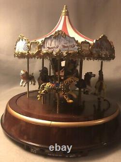 Rare Electric Christmas Carousel With Several Songs, Maybe Over 20