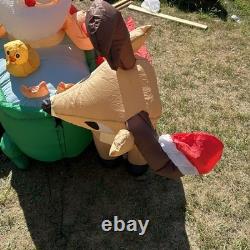 Rare Gemmy CHRISTMAS Animated Scrubbing Bath Hot Tub SANTA REINDEER inflatable Rare Gemmy CHRISTMAS Animated Scrubbing Bath Hot Tub SANTA REINDEER inflatable