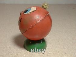 Rare German Pumpkin Man Candy Container Hand Painted Vintage Halloween Antique