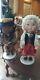 Rare Hamberger Animated Christmas Display Figure Around The World Carolers