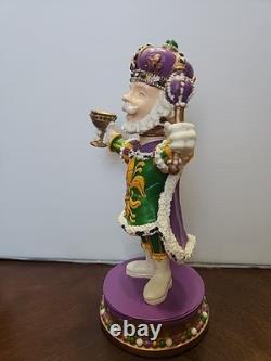 Rare King Of Mardi Gras Bobblehead New Orleans Rex Endymion Bacchus