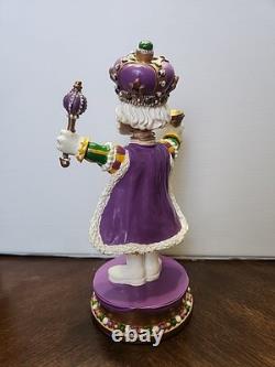 Rare King Of Mardi Gras Bobblehead New Orleans Rex Endymion Bacchus