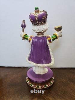 Rare King Of Mardi Gras Bobblehead New Orleans Rex Endymion Bacchus