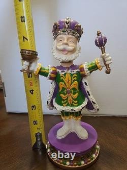 Rare King Of Mardi Gras Bobblehead New Orleans Rex Endymion Bacchus