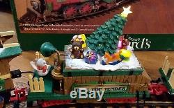 Rare New Bright Animated Dillard's Christmas Train Set + Box GREAT CONDITION