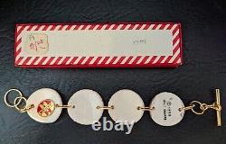 Rare Nos Holt Howard Santa Head Bracelet In Original Box/tissue/label 1959