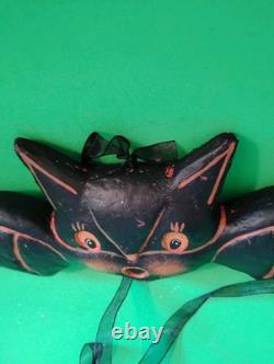 Rare Primitives By Kathy Johanna Parker Halloween Double Sided Hanging Bat