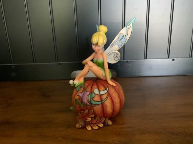 Rare Pumpkin Pixie Tinkerbell Enesco