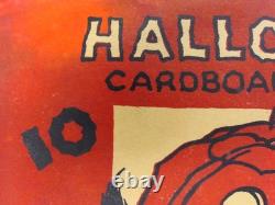 Rare SEALED circa 1930s Fern Bisel Peat Halloween Cardboard Cutouts NEVER OPENED