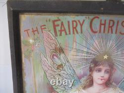 Rare Vintage 1898 Fairbanks Fairy Soap Christmas Store Advertising Wood Box Rare Vintage 1898 Fairbanks Fairy Soap Christmas Store Advertising Wood Box