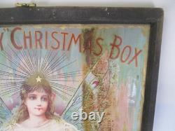 Rare Vintage 1898 Fairbanks Fairy Soap Christmas Store Advertising Wood Box Rare Vintage 1898 Fairbanks Fairy Soap Christmas Store Advertising Wood Box