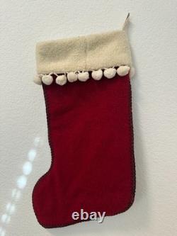 Rare Vintage Collectable Woof and Poof Snowman Stocking with original tag