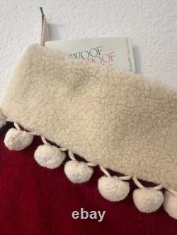 Rare Vintage Collectable Woof and Poof Snowman Stocking with original tag