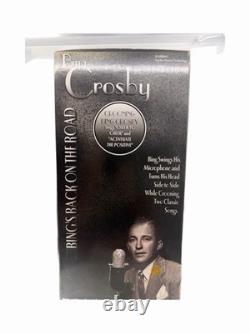 Rare Vintage Gemmy Pop Culture Animated Bing Crosby Singing Figure 18 Inch READ