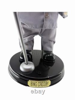 Rare Vintage Gemmy Pop Culture Animated Bing Crosby Singing Figure 18 Inch READ