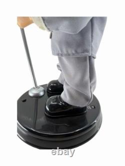 Rare Vintage Gemmy Pop Culture Animated Bing Crosby Singing Figure 18 Inch READ