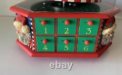 Rare Vintage Mary Engelbreit Advent Christmas Tree Complete with Ornaments 1999