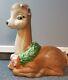 Rare Vintage Poloron Lighted Blowmold Reindeer Deer Blow Mold (missing Ears)