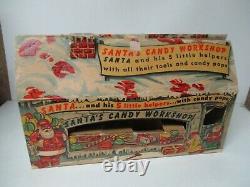 Rare Vintage Rosen Rosbro Sears Christmas SANTA'S CANDY WORKSHOP in Orig Box