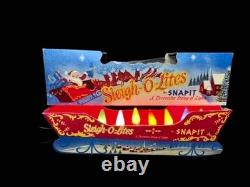 Rare Vintage Sleigh-O-Lites by SNAPIT Circa 1949