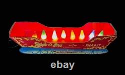 Rare Vintage Sleigh-O-Lites by SNAPIT Circa 1949