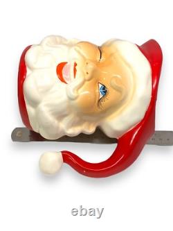 Rare Vintage Winking? (Drinking) Santa Pitcher & Mugs Napco Ceramics -OFFERS