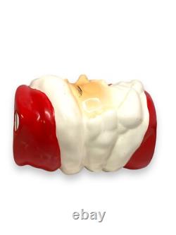 Rare Vintage Winking? (Drinking) Santa Pitcher & Mugs Napco Ceramics -OFFERS