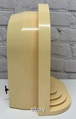 Raylite Church Altar Christmas Light Up Musical Works See Video Vtg 1950s