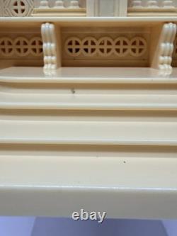 Raylite Church Altar Christmas Light Up Musical Works See Video Vtg 1950s