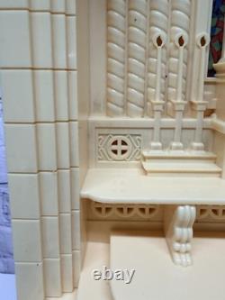 Raylite Church Altar Christmas Light Up Musical Works See Video Vtg 1950s