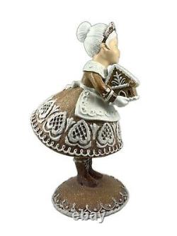 Raz Imports gingerbread Mrs Claus approx 13 inches tall