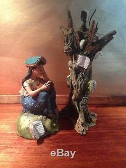 Reading Tree Girl by Demetrio Garcia Aguilar, Ocotlan, Mexico, Josefina son