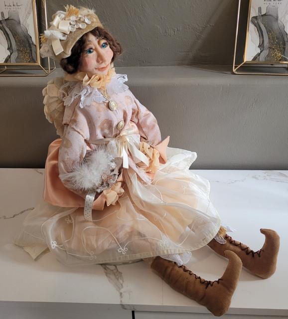 Realistic Victorian Style Fairy Doll 18 One Of A Kind Handmade By Rusttydoll