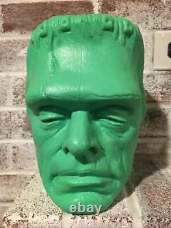Replica Frankenstein Candy Bucket Halloween Container Blow Mold Vintage Retro