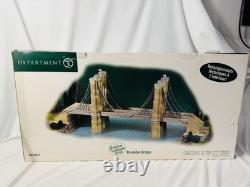 Retired Department 56 Historical Landmark Series BROOKLYN BRIDGE New York WithBox Retired Department 56 Historical Landmark Series BROOKLYN BRIDGE New York WithBox