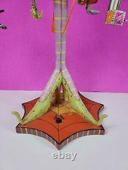 Retired Dept 56 Krinkles Halloween Witch Ornament Tree Display Patience Brewster