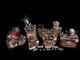 Retired Lemax Spookytown Halloween Xollection Iob Lot. 32 Pieces
