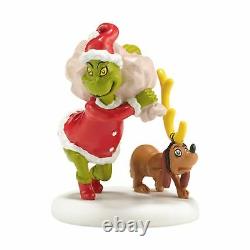 Retired Next He Loaded Some Bags Dept 56 Dr. Seuss Grinch New In Box