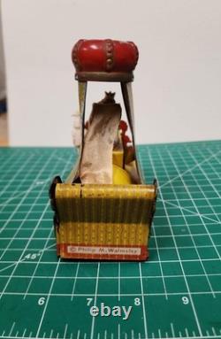 Rex 1950s Mardi Gras Krewe Favor Tin Float Japan Philip M Walmsley fa9470