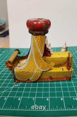 Rex 1950s Mardi Gras Krewe Favor Tin Float Japan Philip M Walmsley fa9470