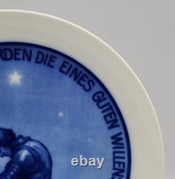 Rosenthal Collector Plate 1918 Friede Auf Erden Peace On Earth Christmas