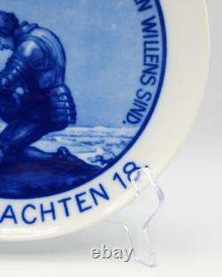 Rosenthal Collector Plate 1918 Friede Auf Erden Peace On Earth Christmas