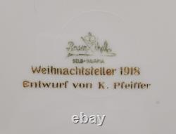 Rosenthal Collector Plate 1918 Friede Auf Erden Peace On Earth Christmas