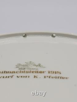 Rosenthal Collector Plate 1918 Friede Auf Erden Peace On Earth Christmas