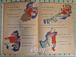 Rudolph Red-Nosed Reindeer 1st Edition 1939 Montgomery Ward With Tri-Motor