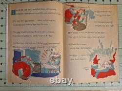 Rudolph Red-Nosed Reindeer 1st Edition 1939 Montgomery Ward With Tri-Motor