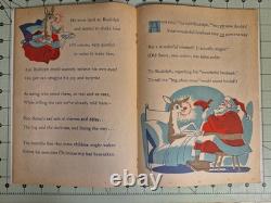 Rudolph Red-Nosed Reindeer 1st Edition 1939 Montgomery Ward With Tri-Motor