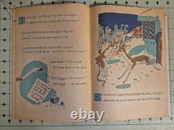 Rudolph Red-Nosed Reindeer 1st Edition 1939 Montgomery Ward With Tri-Motor