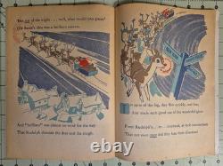 Rudolph Red-Nosed Reindeer 1st Edition 1939 Montgomery Ward With Tri-Motor
