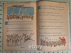 Rudolph Red-Nosed Reindeer 1st Edition 1939 Montgomery Ward With Tri-Motor